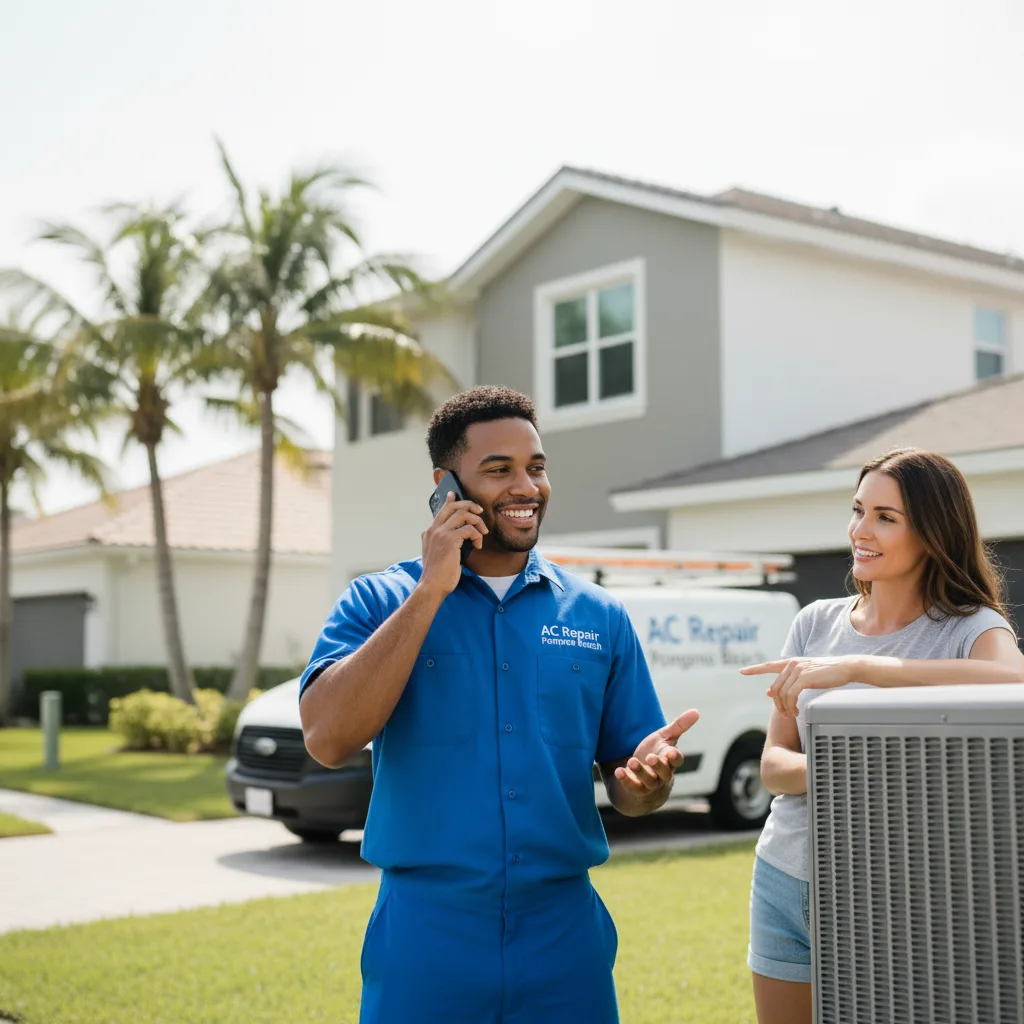 AC Repair Pompano Beach customer support in Grosse Pointe Woods